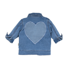 Lade das Bild in den Galerie-Viewer, Jacket Heart Jog Denim
